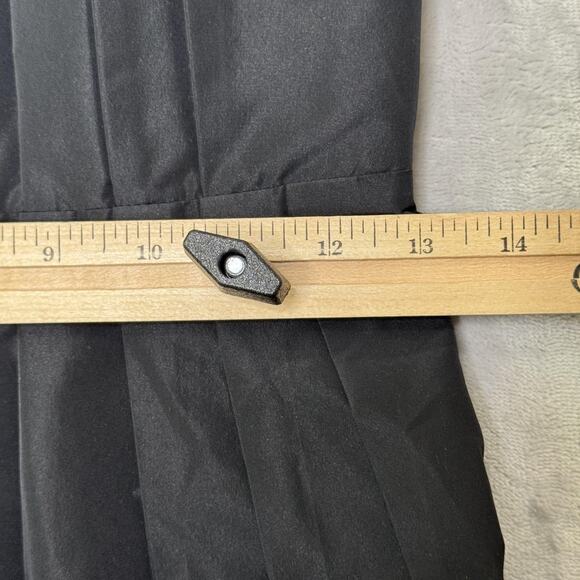 BCBGGeneration Dress Womens XS Black Pleated Strap Cocktail Party Pockets - Picture 8 of 13